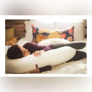 Leachco Snoogle Pregnancy Comfort Pillow with case and new cover